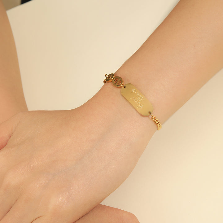 Beautiful Golden Good Luck Bracelet - Reet Pehal