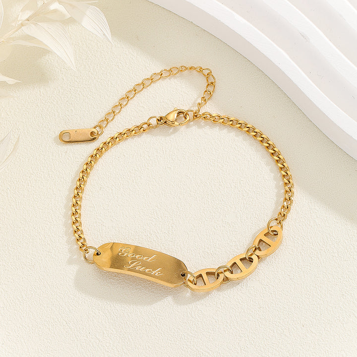 Beautiful Golden Good Luck Bracelet - Reet Pehal