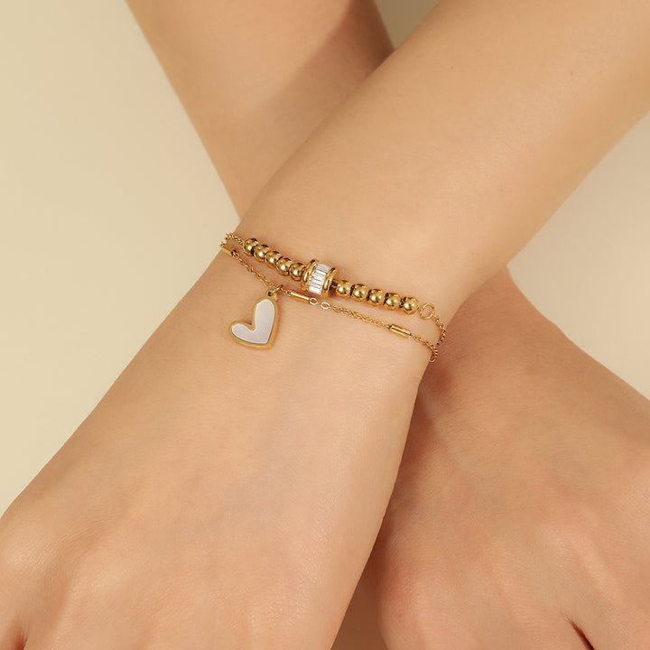 Pretty Love's Sparkle Gold Bracelet - Reet Pehal