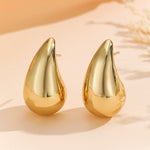 Load image into Gallery viewer, Sleek Glow Teardrop Earrings
