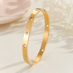 Load image into Gallery viewer, Starlit Grace Gold Cuff - Reet Pehal
