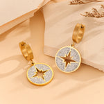 Load image into Gallery viewer, Galactic Glamour Gold Earrings - Reet Pehal
