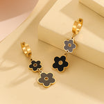 Load image into Gallery viewer, Adorable Midnight Blossom Drop Earrings - Reet Pehal
