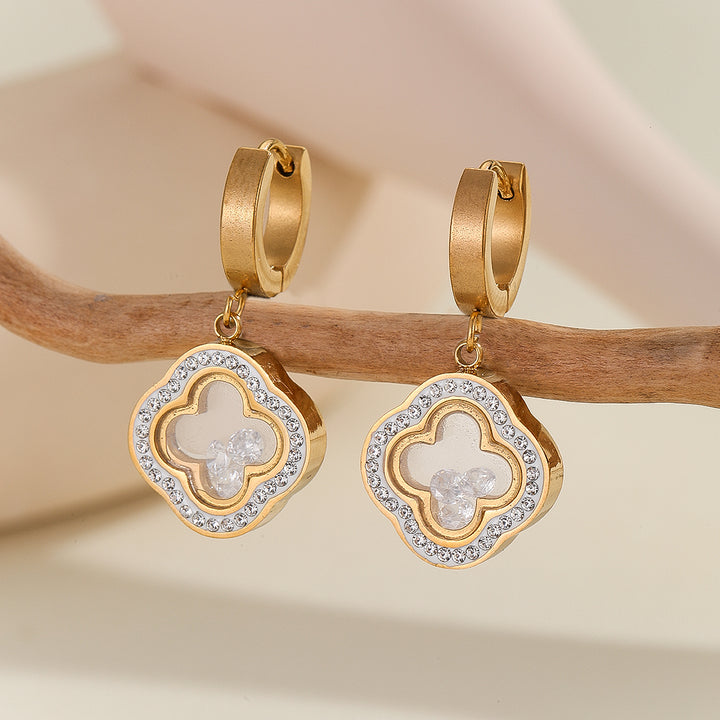 Divine Quatrefoil drop Earrings - Reet Pehal