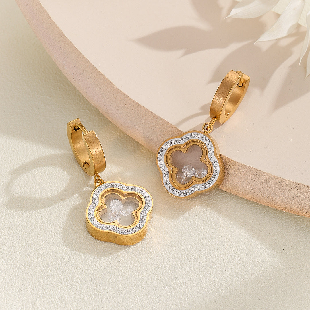 Divine Quatrefoil drop Earrings - Reet Pehal