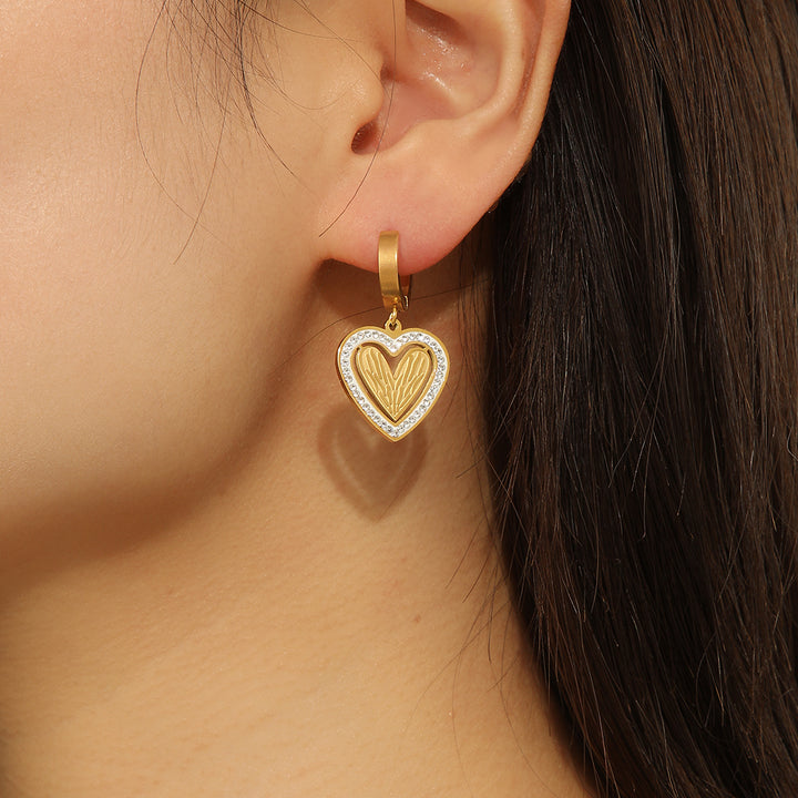 Stylish Eternal Bond Gold Hoops - Reet Pehal