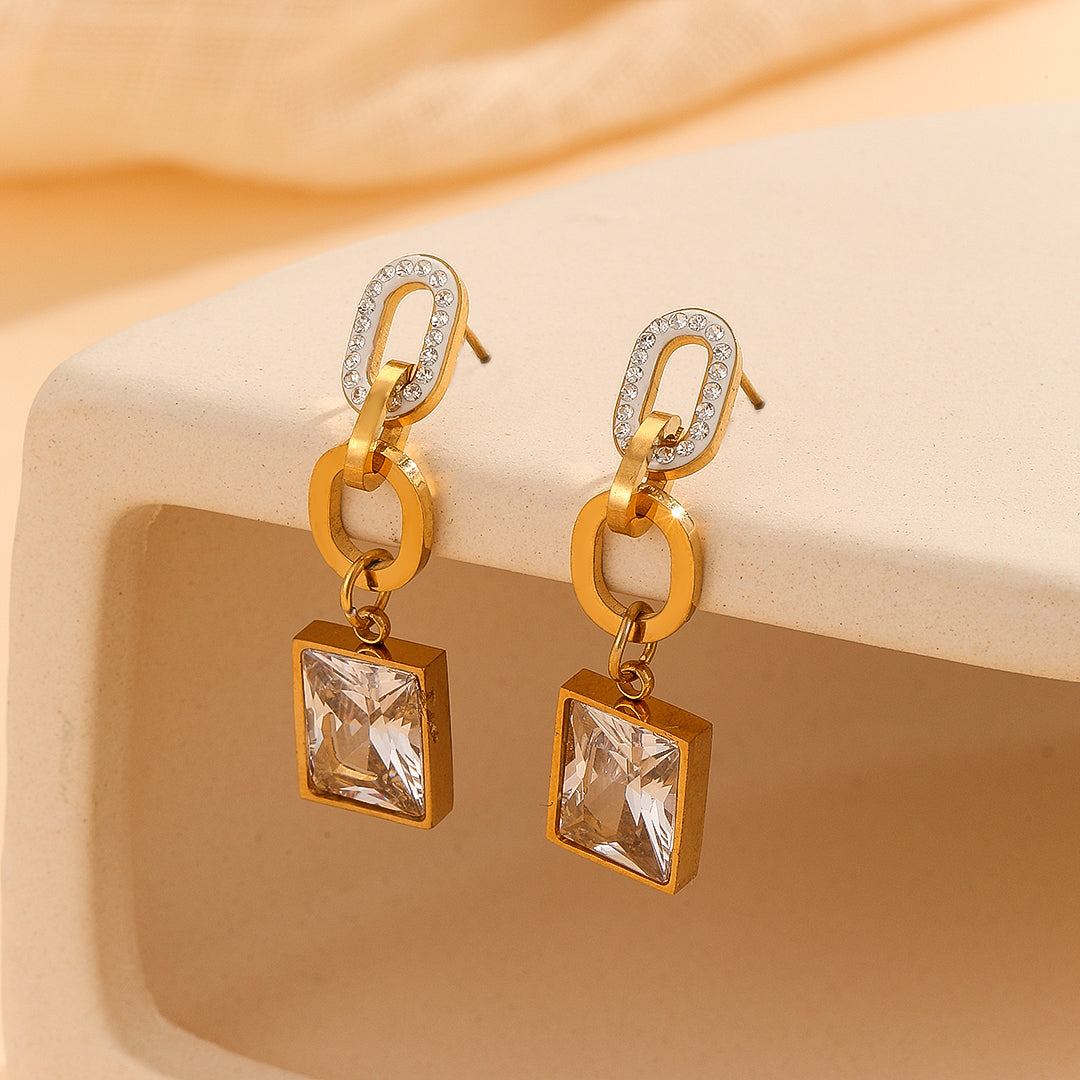 Glorious Glimmer Drop Earrings - Reet Pehal