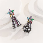 Load image into Gallery viewer, Stellar Multicolor Galaxy Drop Earrings - Reet Pehal
