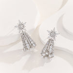 Load image into Gallery viewer, Stellar Silver Galaxy Drop Earrings - Reet Pehal
