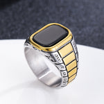 Load image into Gallery viewer, Regal Gemstone Bezel Rings
