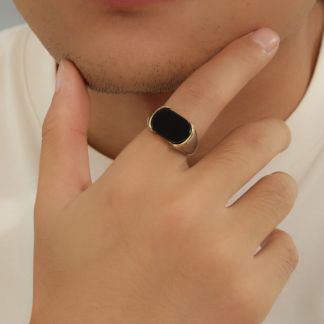 Onyx Solace Rings