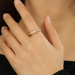 Load image into Gallery viewer, Luxe Gold Spark Ring - Reet Pehal
