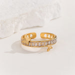 Load image into Gallery viewer, Luxe Gold Spark Ring - Reet Pehal
