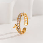 Load image into Gallery viewer, Luxe Gold Spark Ring - Reet Pehal
