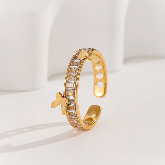 Luxe Gold Spark Ring - Reet Pehal