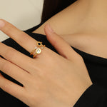 Load image into Gallery viewer, Eternal Gold Yin-Yang Ring - Reet Pehal
