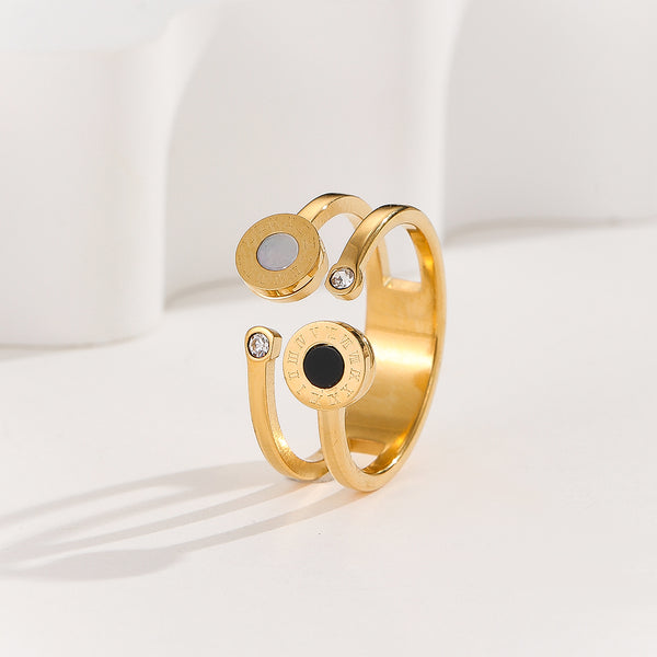 Eternal Gold Yin-Yang Ring - Reet Pehal