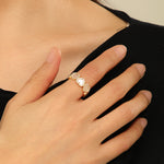 Load image into Gallery viewer, Luxe Golden Love  Cascade Ring - Reet Pehal
