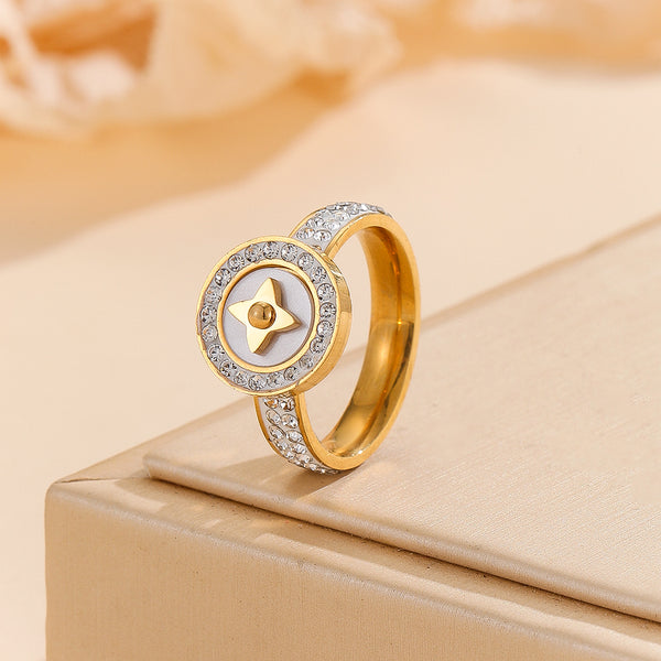 Gleaming Golden Solar Flare Ring - Reet Pehal