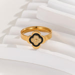 Load image into Gallery viewer, Delicate Golden Petal Symphony Ring - Reet Pehal
