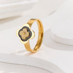 Load image into Gallery viewer, Delicate Golden Petal Symphony Ring - Reet Pehal
