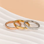 Load image into Gallery viewer, Elegant Trio Sparkle Ring Set
