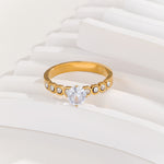 Load image into Gallery viewer, Opulent Golden Round- Cut Ring - Reet Pehal
