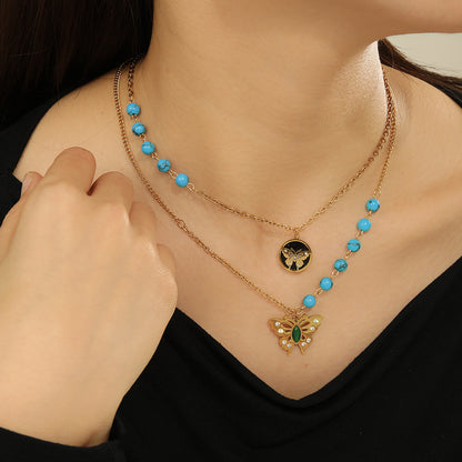 Beautiful Azure Elegance Necklace - Reet Pehal