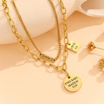 Load image into Gallery viewer, Chic Gilt Charm Gold Pendant - Reet Pehal
