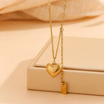 Load image into Gallery viewer, Vintage Heart Gold Pendant - Reet Pehal
