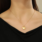 Load image into Gallery viewer, Passionate Petals Gold Heart Pendant - Reet Pehal
