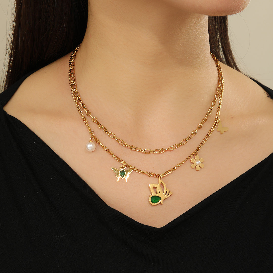 Whimsical Harmony Charm  Necklace - Reet Pehal