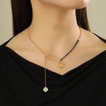 Load image into Gallery viewer, Pretty Nocturnal Butterfly Elegance  necklace - Reet Pehal
