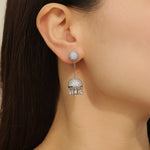 Load image into Gallery viewer, Opulent Orbit Diamond Earrings - Reet Pehal
