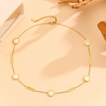 Load image into Gallery viewer, Irresistible Ivory Opulence Charm necklace - Reet Pehal
