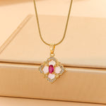 Load image into Gallery viewer, Eternal Flames Ruby Charm Pendant - Reet Pehal
