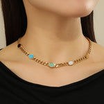 Load image into Gallery viewer, Sunlit Grace Gold Necklace - Reet Pehal
