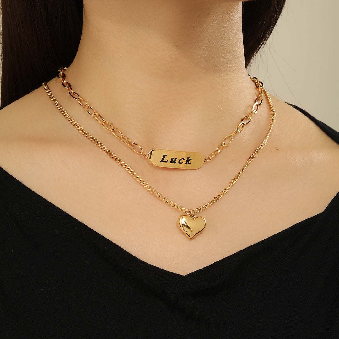 Loveable Golden Grace Necklace - Reet Pehal
