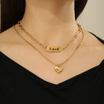 Load image into Gallery viewer, Loveable Golden Grace Necklace - Reet Pehal
