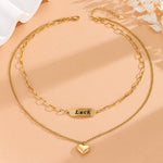 Load image into Gallery viewer, Loveable Golden Grace Necklace - Reet Pehal
