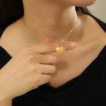 Load image into Gallery viewer, Elegant Forever Yours Gold Pendant - Reet Pehal
