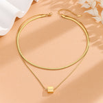 Load image into Gallery viewer, Glossy Luck&#39;s Charm Gold Necklace - Reet Pehal
