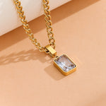 Load image into Gallery viewer, Splendid Diamond Glow Gold Necklace - Reet Pehal
