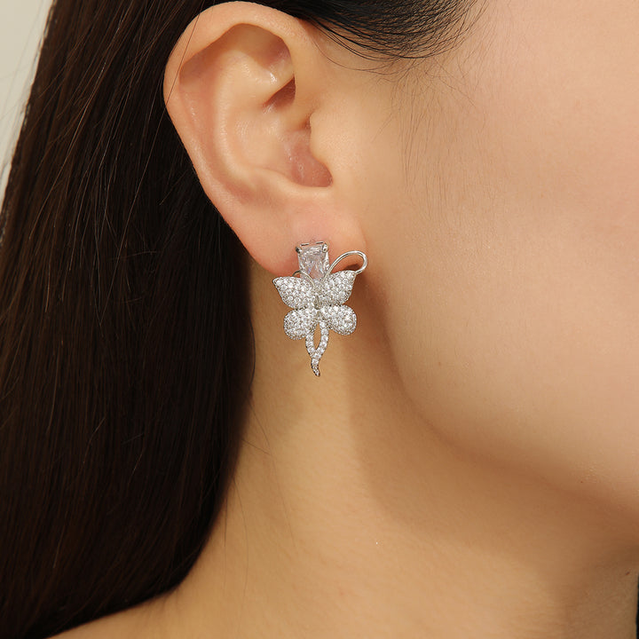 Wings of Glamour Diamond Earrings - Reet Pehal