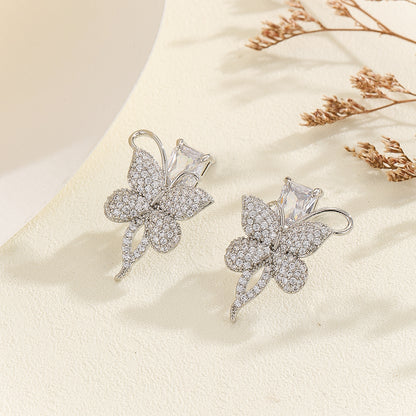 Wings of Glamour Diamond Earrings