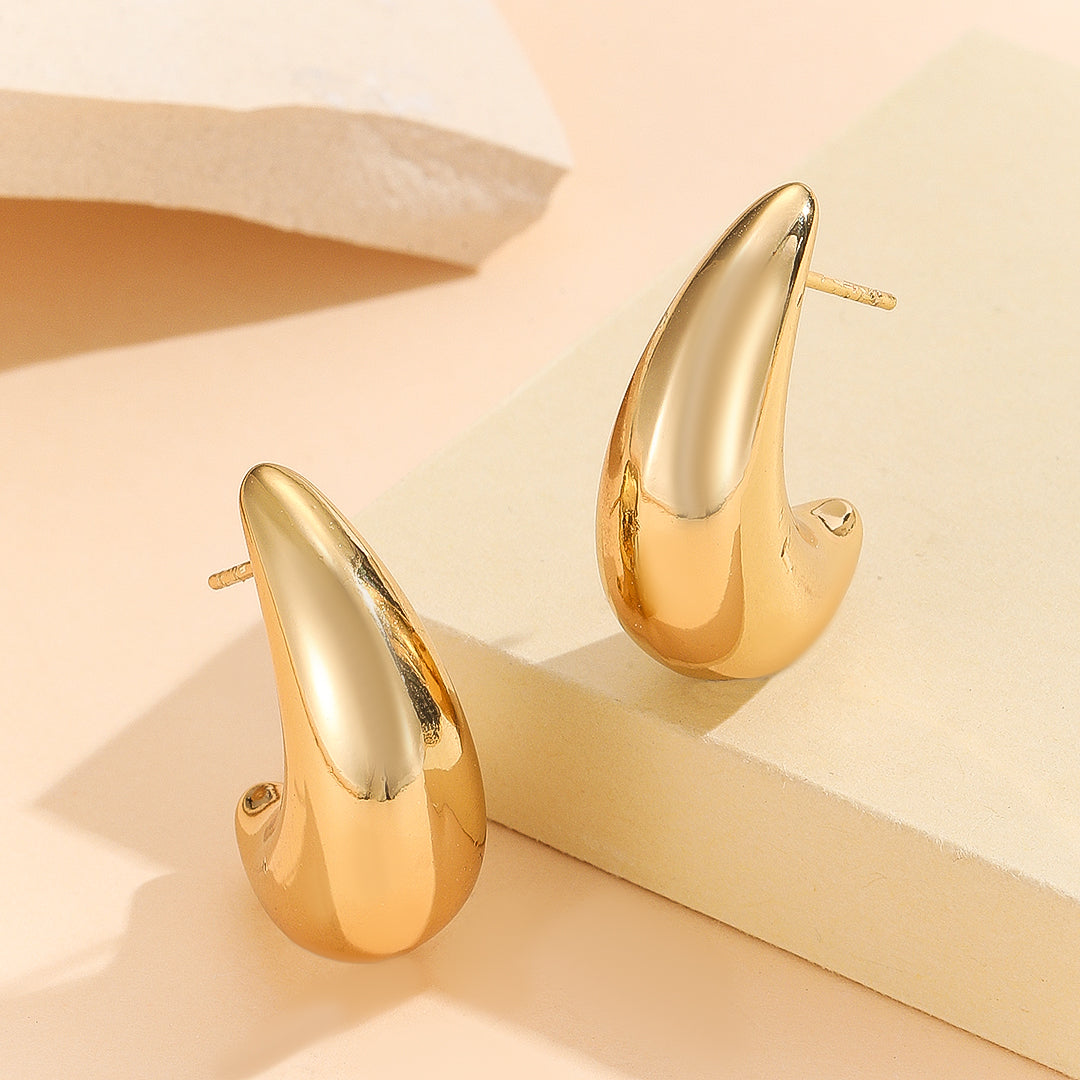 Abstract Arc Earrings