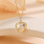 Load image into Gallery viewer, Love&#39;s Embrace Gemstone Pendant
