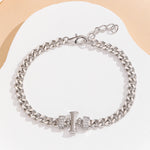 Load image into Gallery viewer, Sculpted Grace I Charm Bracelet
