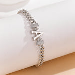 Load image into Gallery viewer, Radiant A Luxe Link Bracelet
