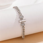 Load image into Gallery viewer, Sculpted Grace I Charm Bracelet
